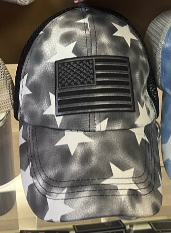 AMERICAN FLAG WOMENS HATS