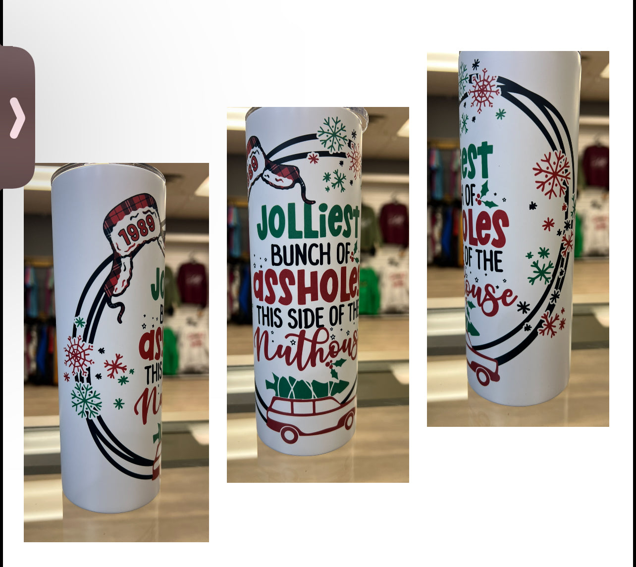 JOLLIEST BUNCH OF ASSHOLES 20 OZ TUMBLER