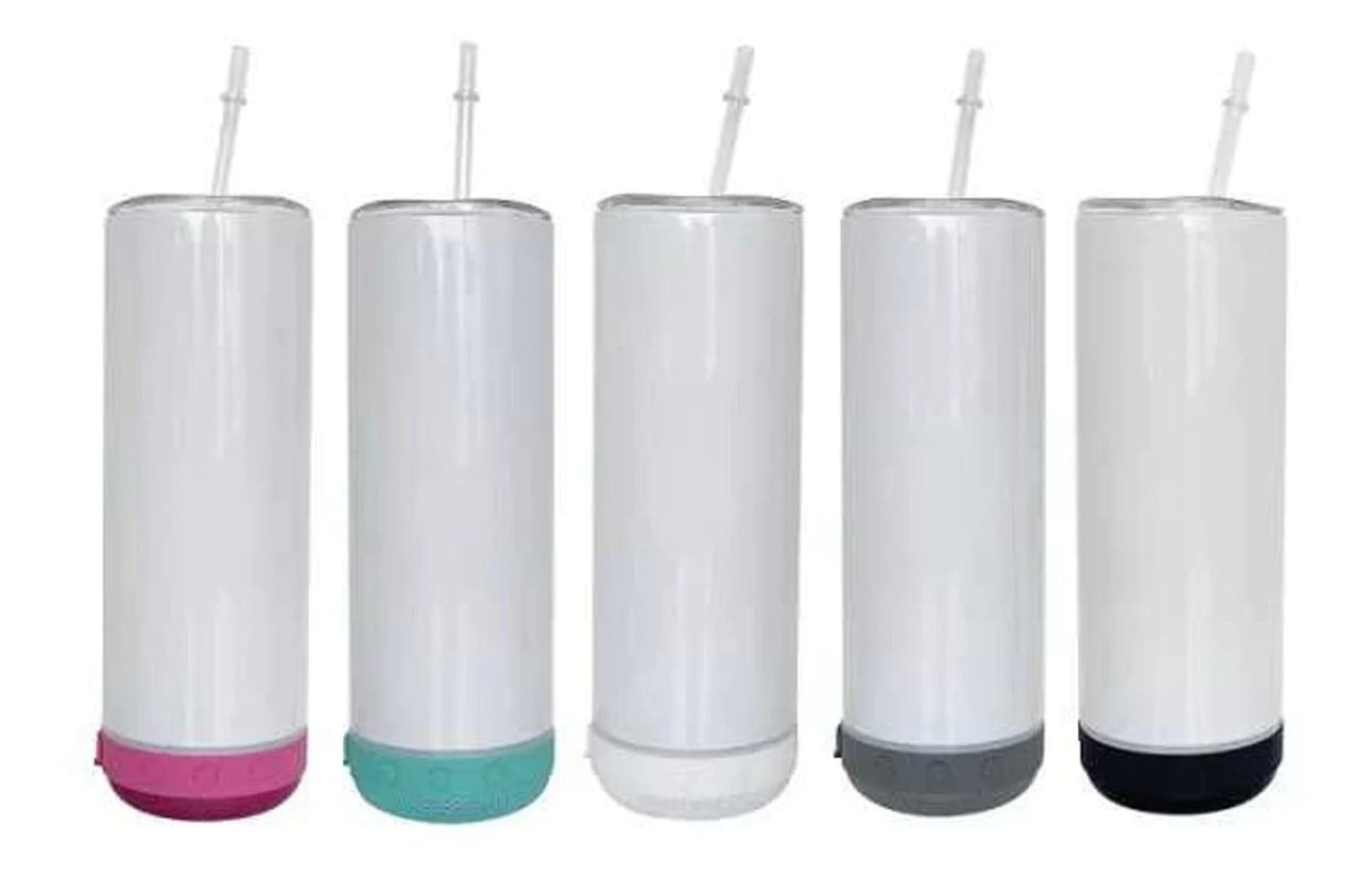 BLUE HIGHTOP BLUETOOTH SPEAKER TUMBLER