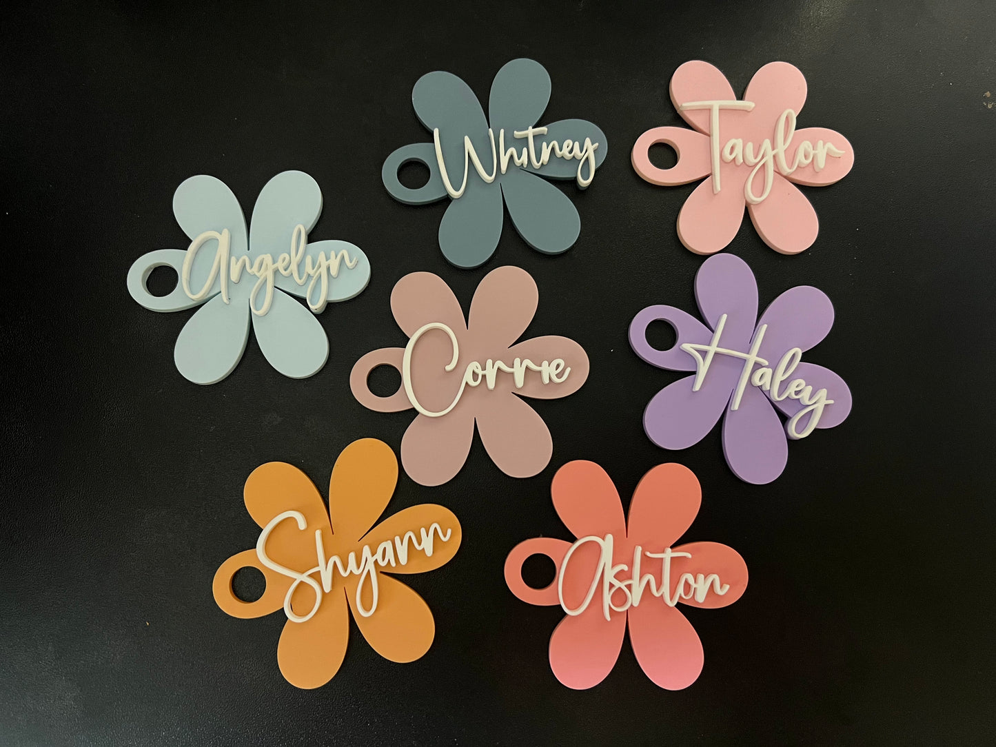 STANLEY 3D NAME TOPPERS FOR 30 OZ OR 40 OZ- MULTIPLE COLORS