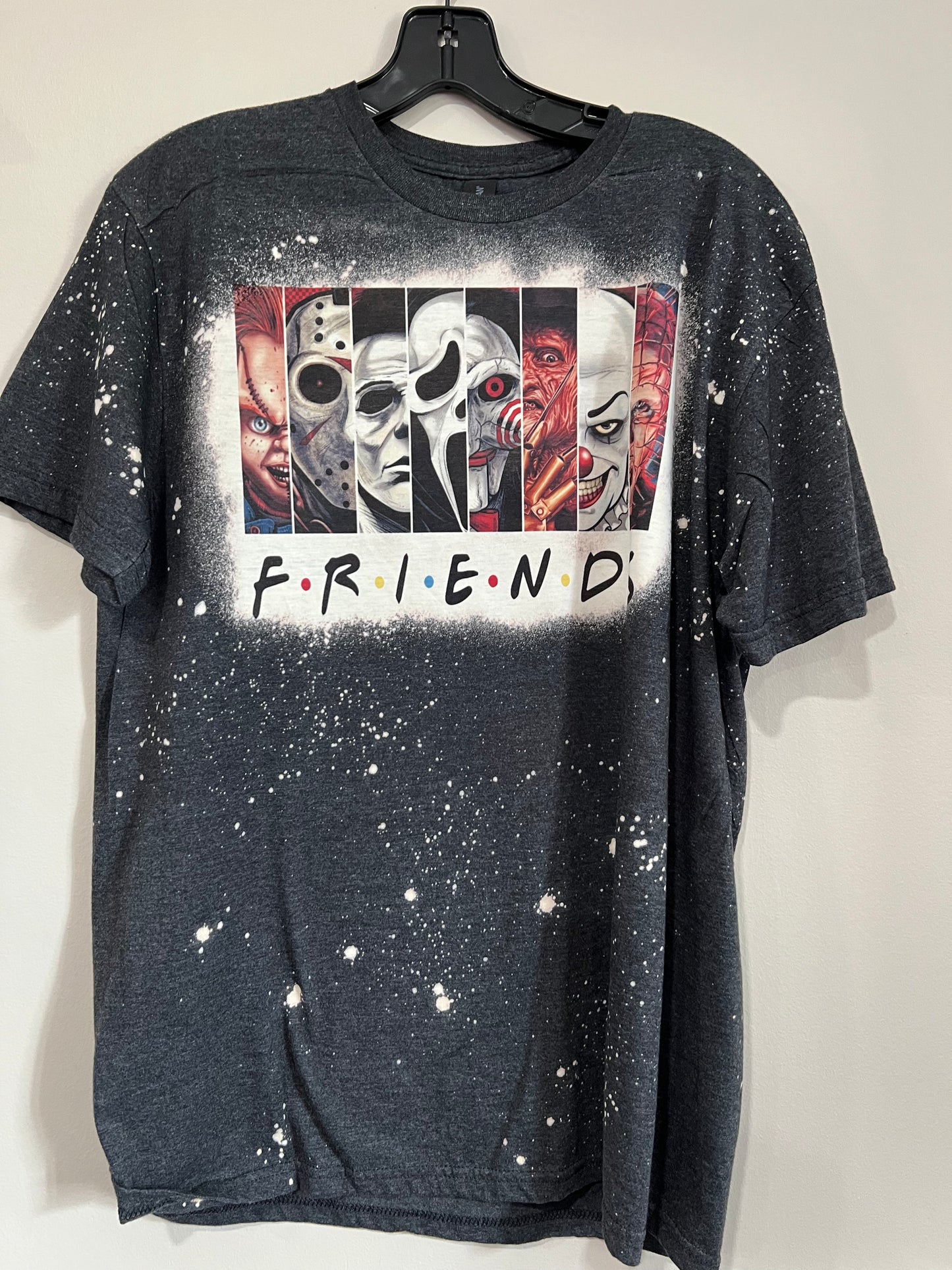 FRIENDS HORROR MOVIE SLASHER T-SHIRT
