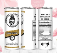 911 Dispatch Tumbler that can be personalized