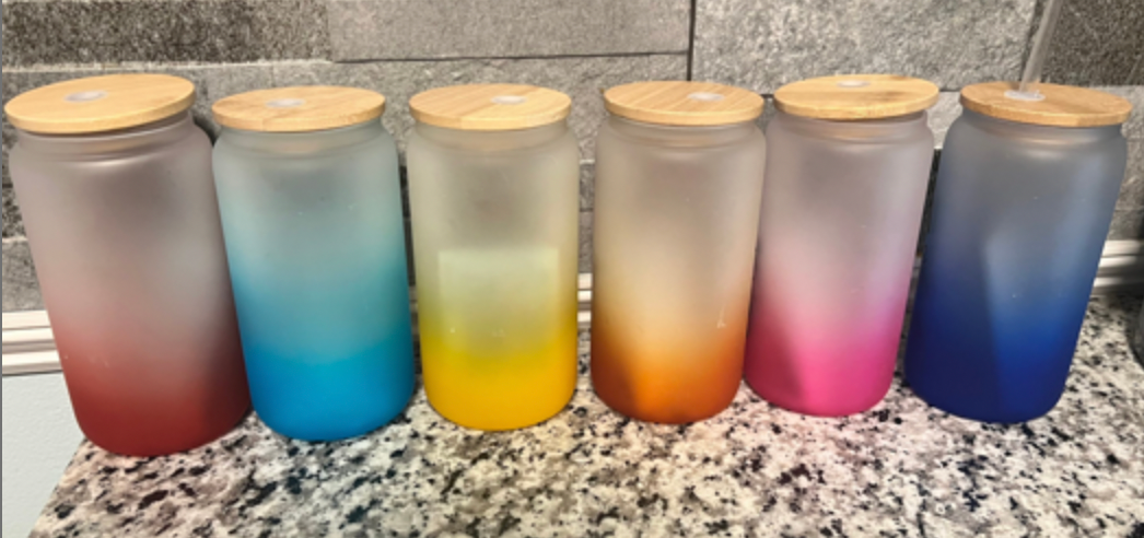 DOG MOM FROSTED TUMBLER WITH BAMBOO LID