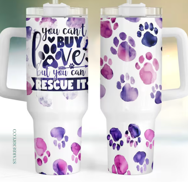 Animal Rescue Tumbler 40 oz