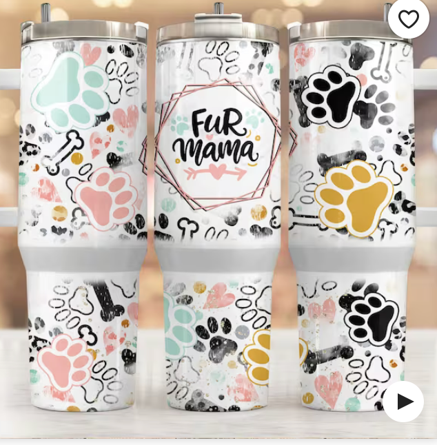 Fur Mama 40 oz Tumbler