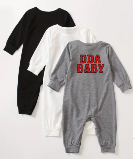 DDA INFANT LONG SLEEVE JUMPSUIT