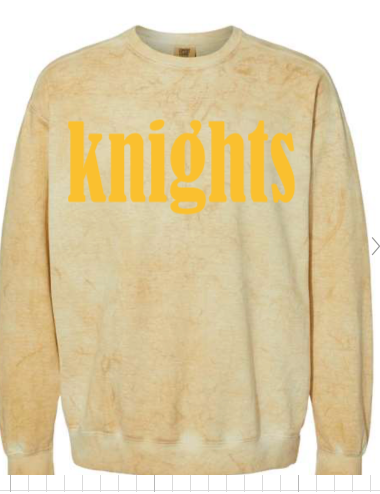 GRAFITTI STYLE CREWNECK SWEATSHIRT WITH PUFFY PRINT