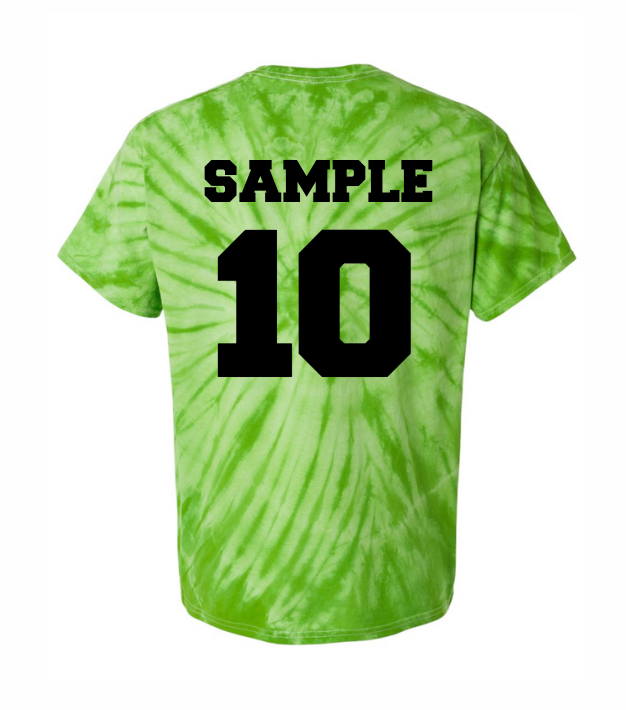 FLASH TIE DYE T-SHIRTS ADULT AND YOUTH