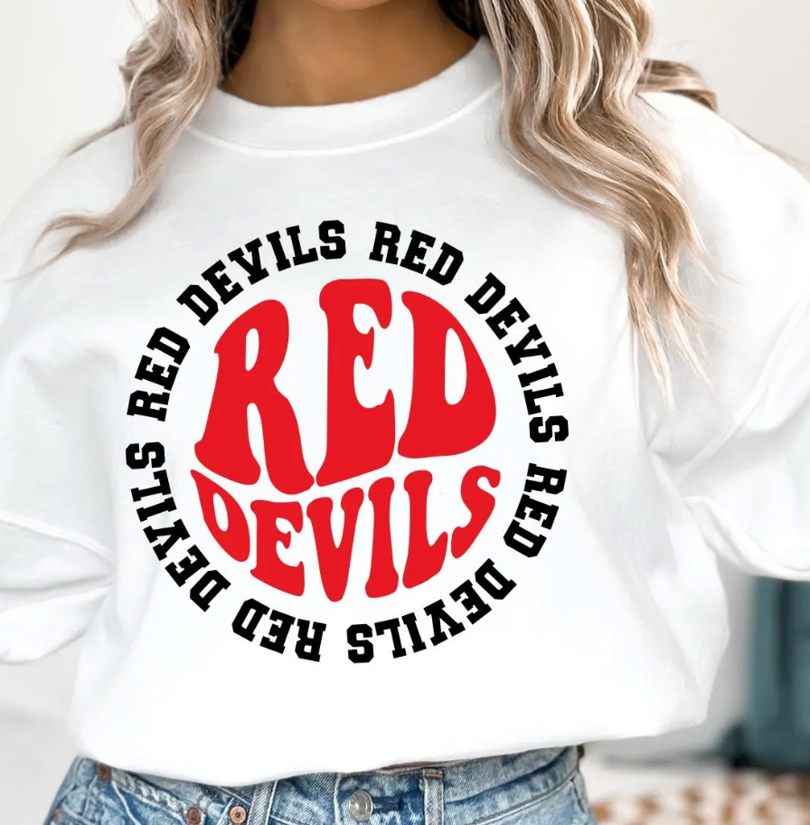 RED DEVILS CIRCLE SHIRT
