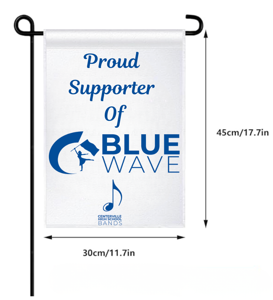 SUPPORTER YARD FLAGS- WITH OR WITHOUT POLES AND HARDWARE
