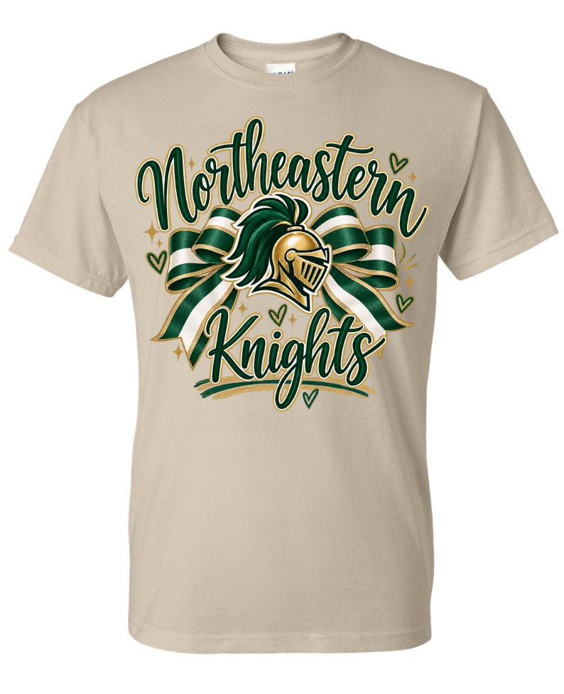NORTHEASTERN KNIGHTS BOW SHIRT
