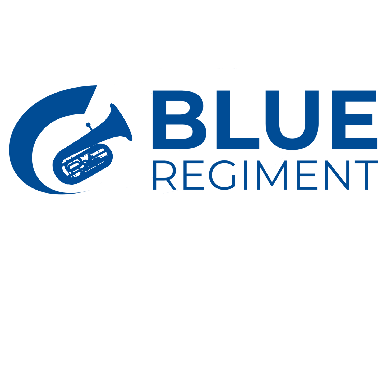 BLUE REGIMENT DRAWSTRING BAGS WITH ZIPPER POCKET