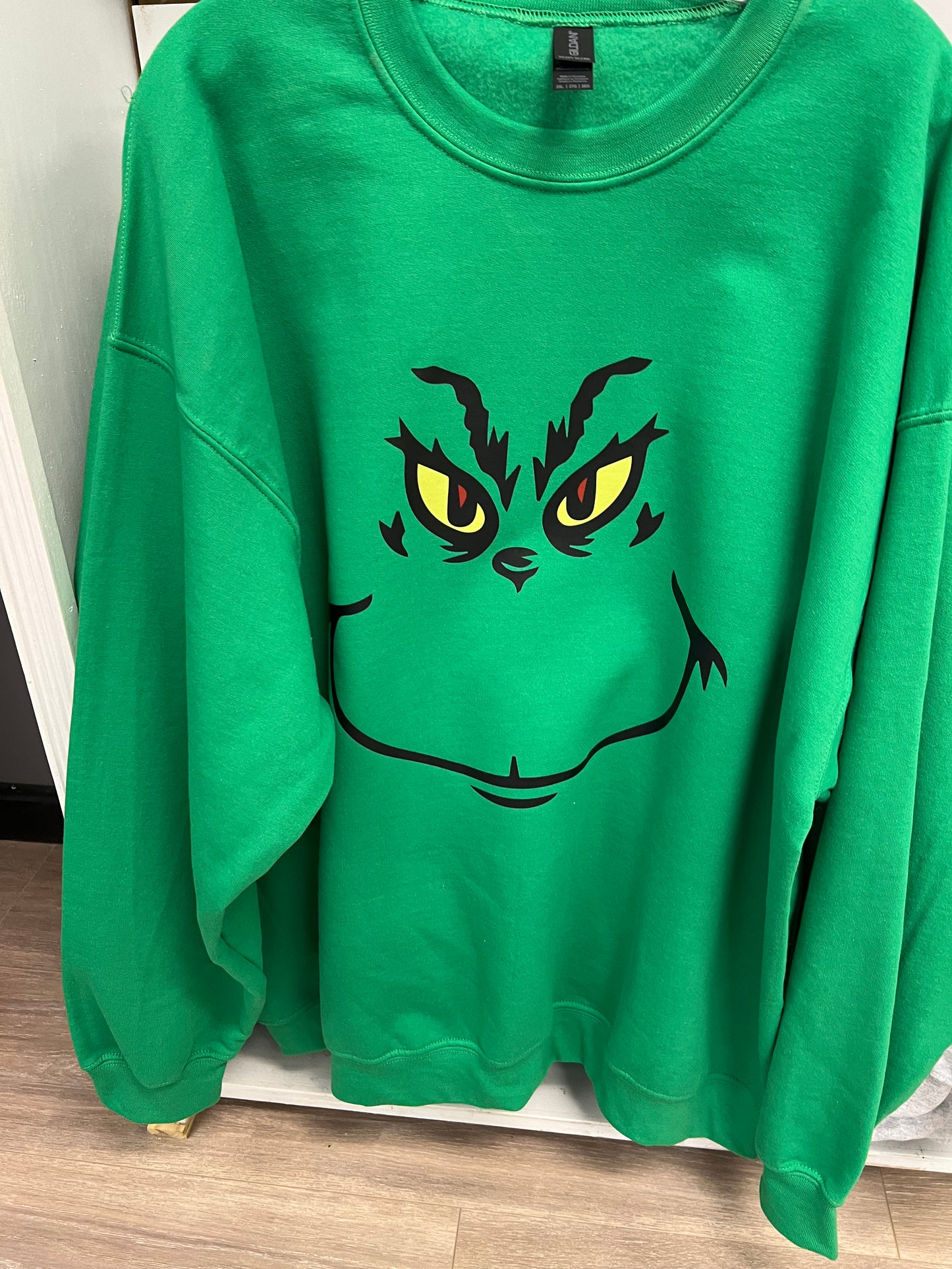 CHRISTMAS MOVIE GREEN MAN CREWNECK SWEATSHIRT