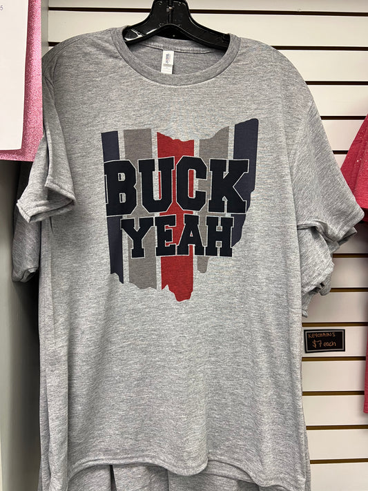 BUCK YEAH OHIO FOOTBALL TSHIRT