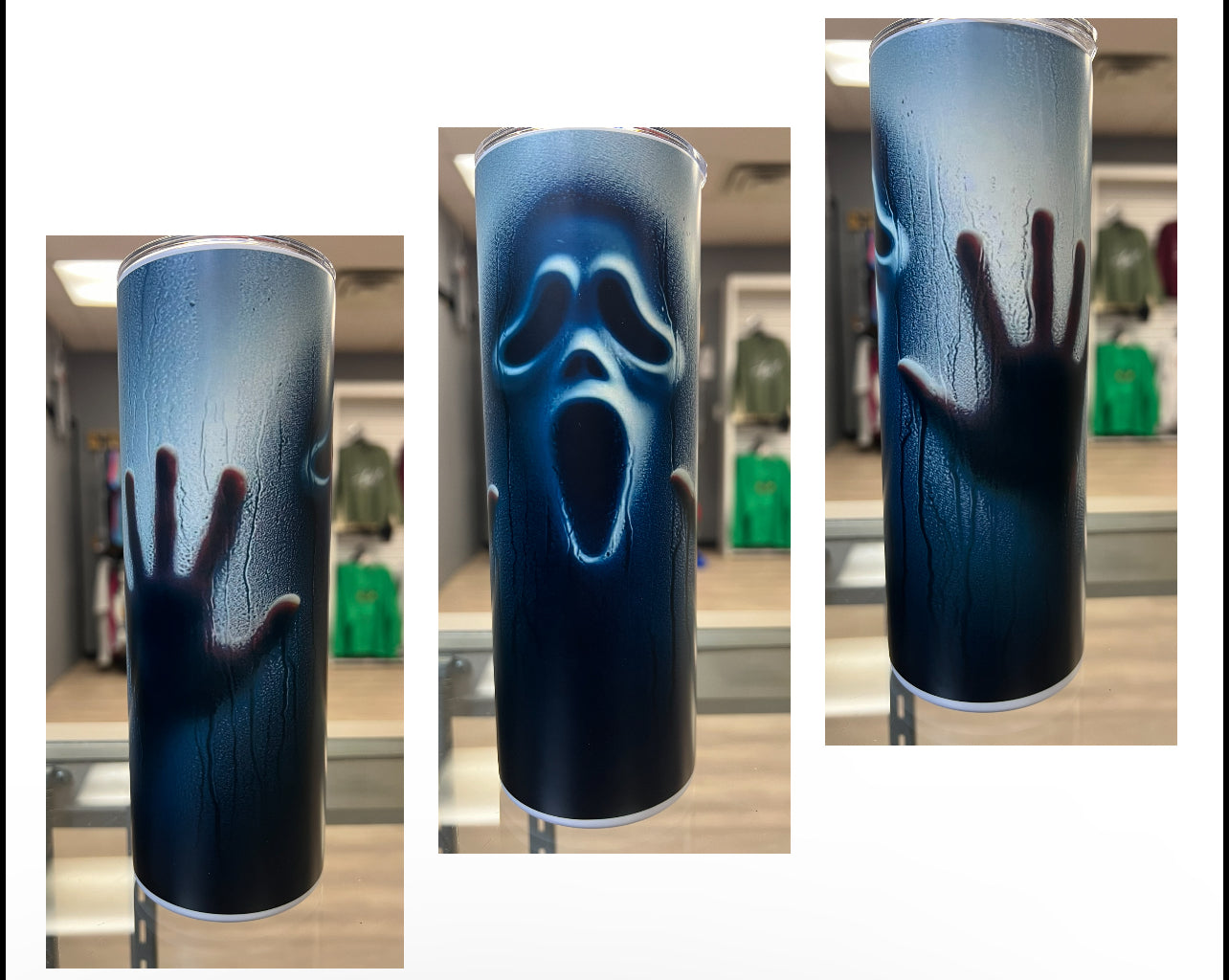 SCREAM MASK HORROR 20 OZ TUMBLER