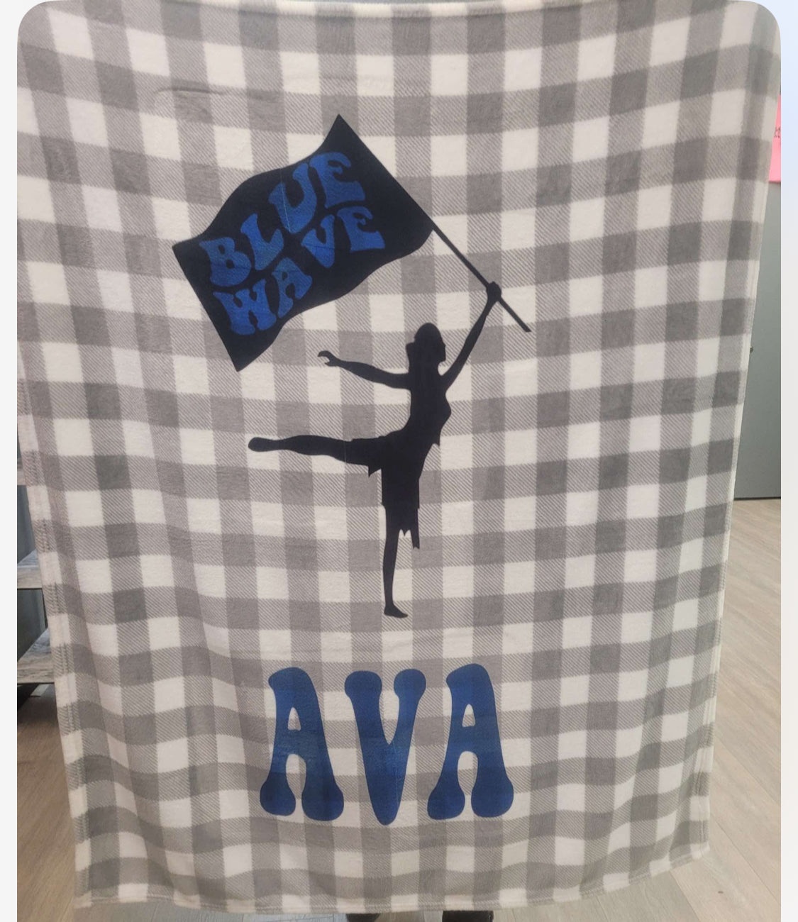 FLEECE BLANKET WITH OPTIONAL NAME