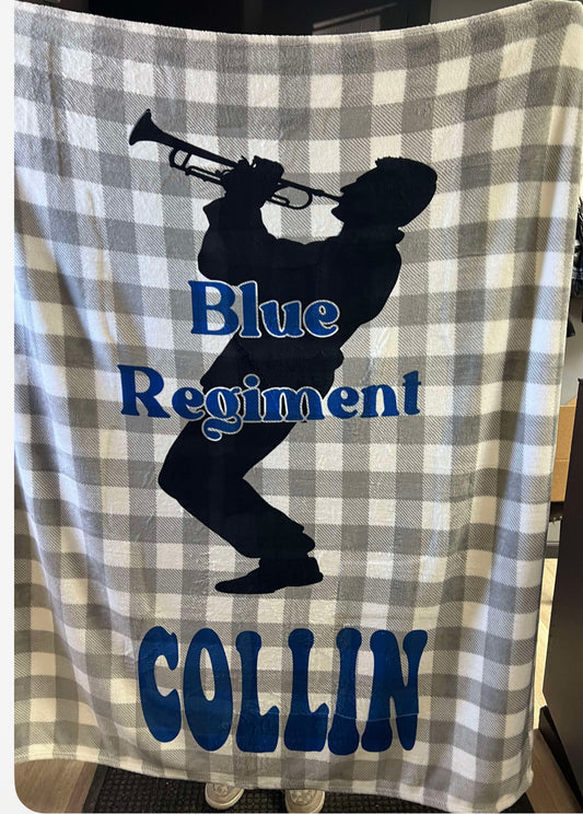 FLEECE BLANKET WITH OPTIONAL NAME