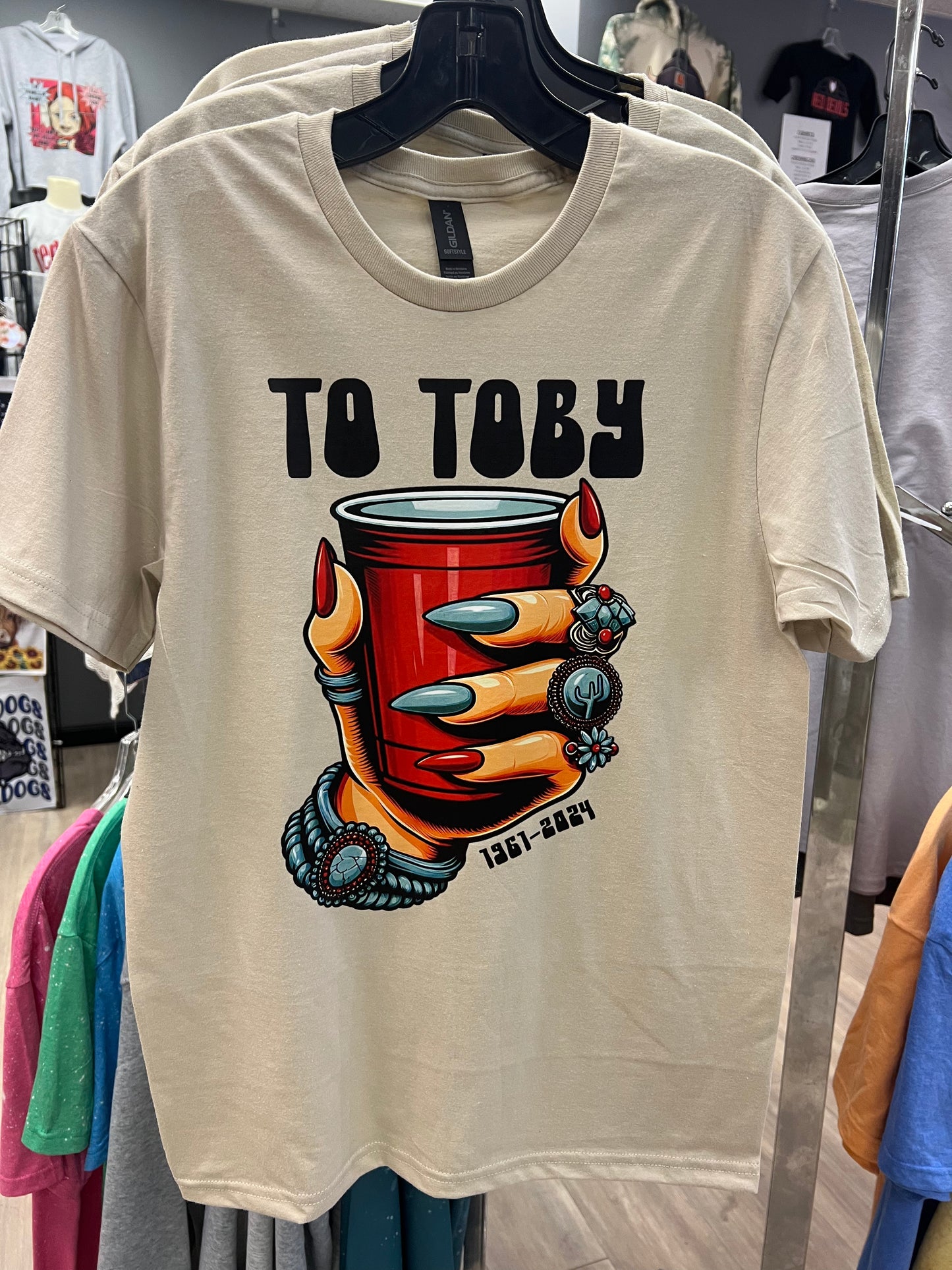 SALUTE TO TOBY TSHIRT