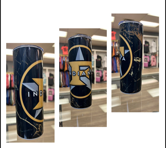 5 STAR BASEBALL TUMBLER- 2 DESIGNS TO CHOOSE FROM