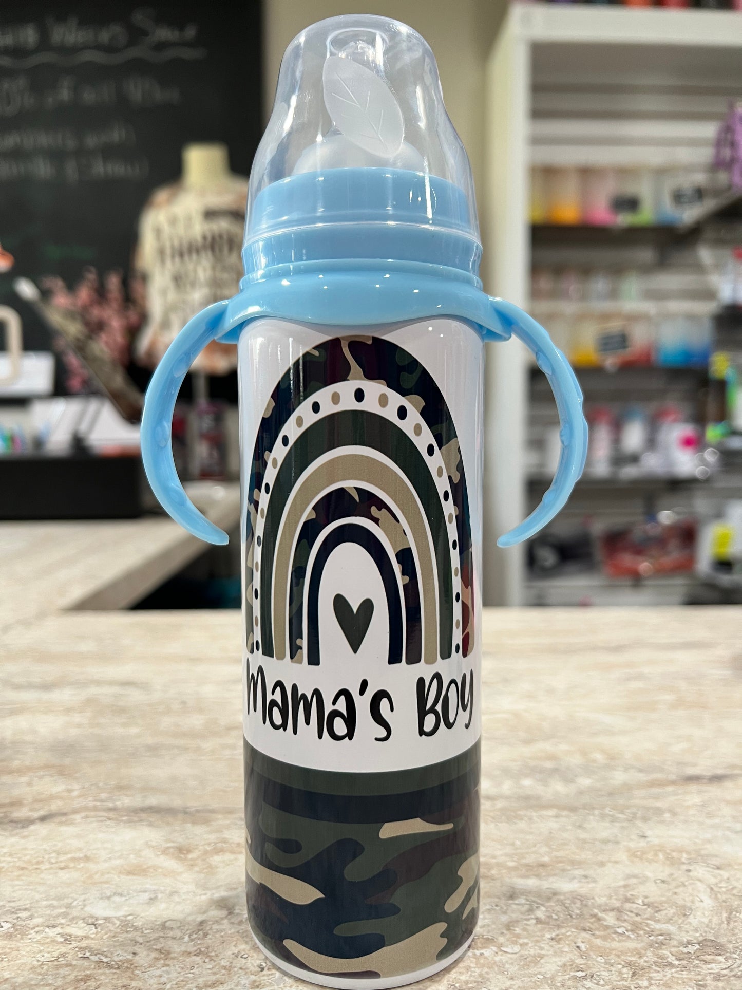 MAMA'S BOY BABY BOTTLE