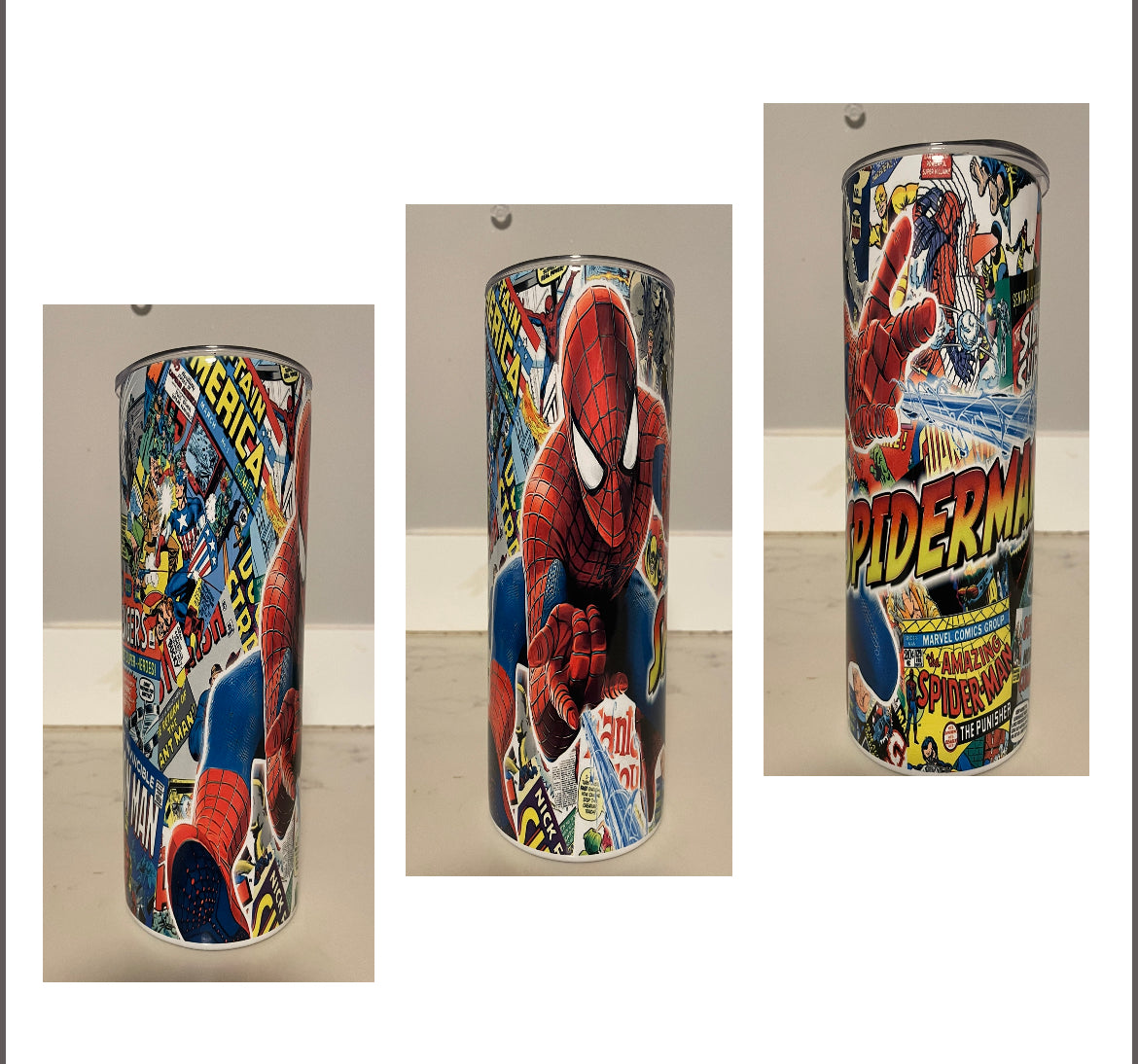 COMIC BOOK 20 OZ TUMBLER