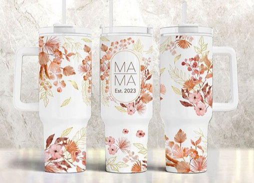 Mama Est. 2023 40 oz Tumbler