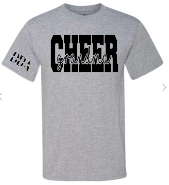 DDA CHEER/DANCE CURSIVE SHIRTS