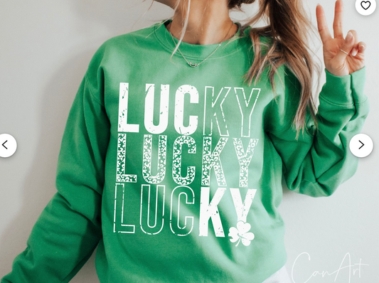 LUCKY ST PATTY’S DAY SHIRTS