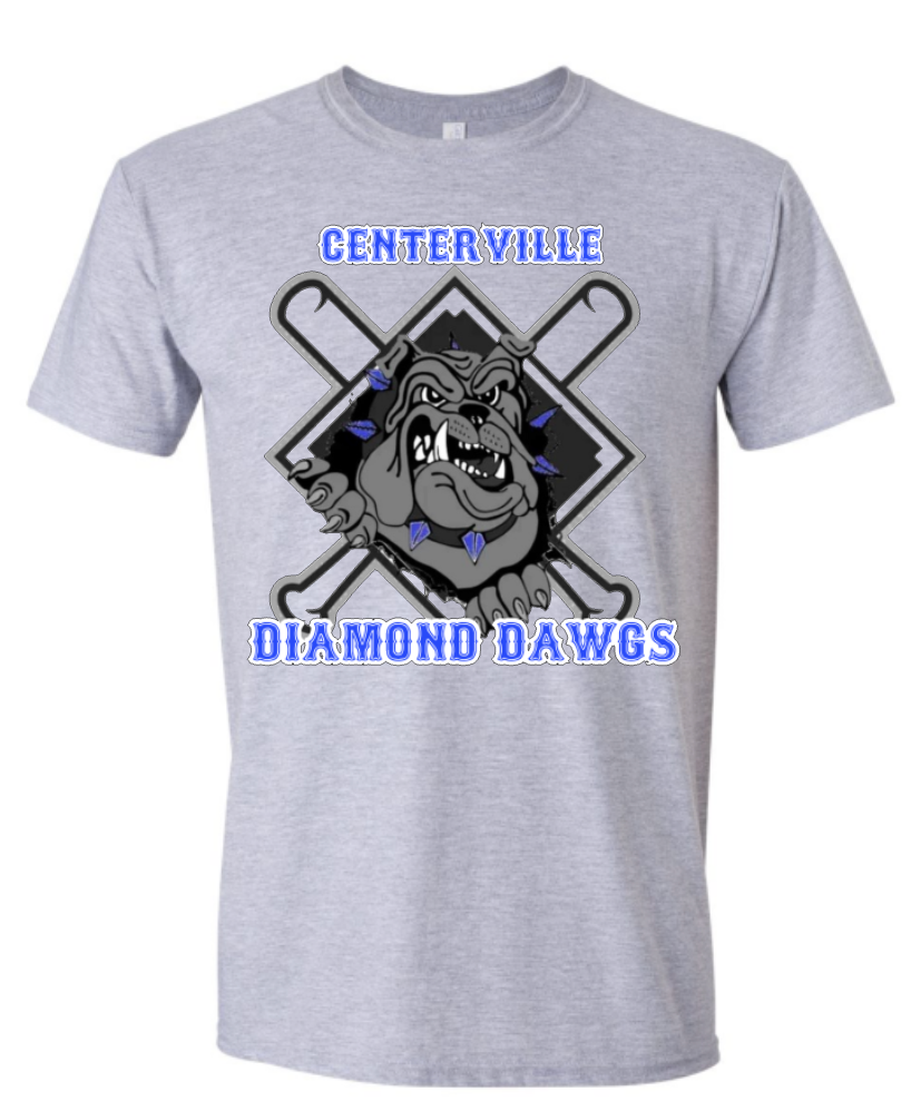 CENTERVILLE DIAMOND DAWGS T-SHIRTS