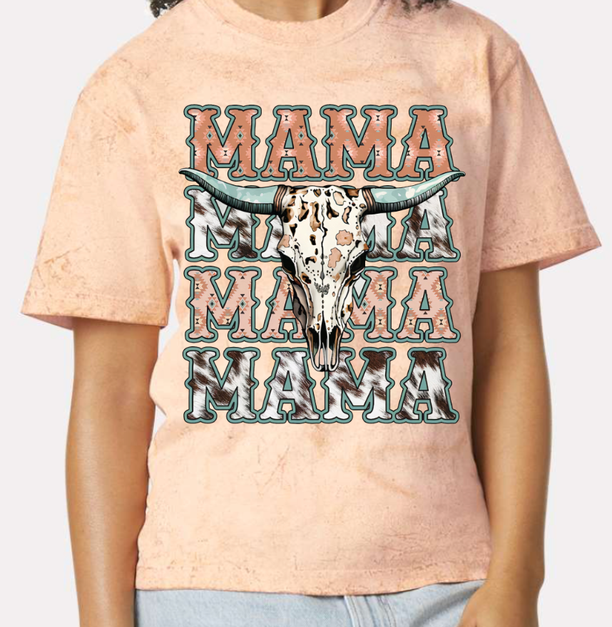 MAMA SKULL TSHIRT