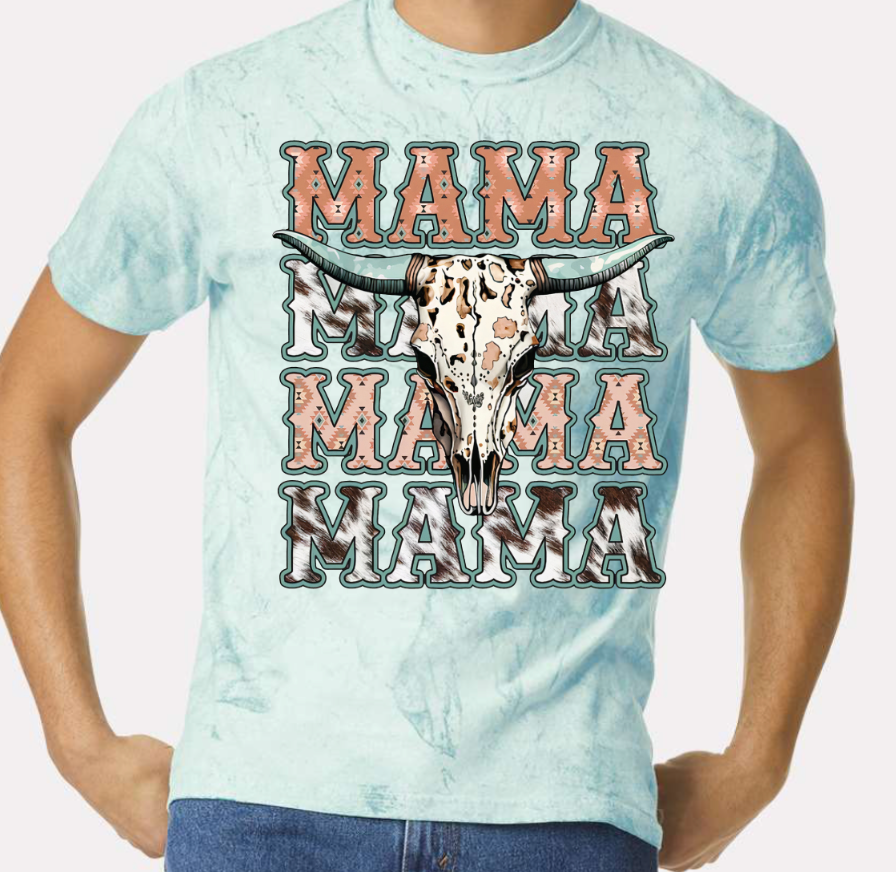 MAMA SKULL TSHIRT