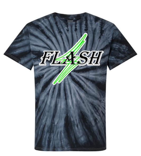 FLASH TIE DYE T-SHIRTS ADULT AND YOUTH