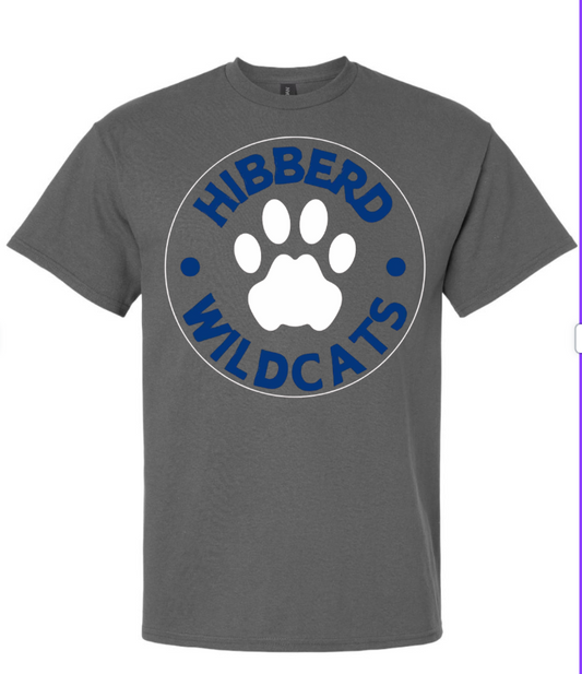 HIBBERD WILDCATS PAW PRINT SHIRT