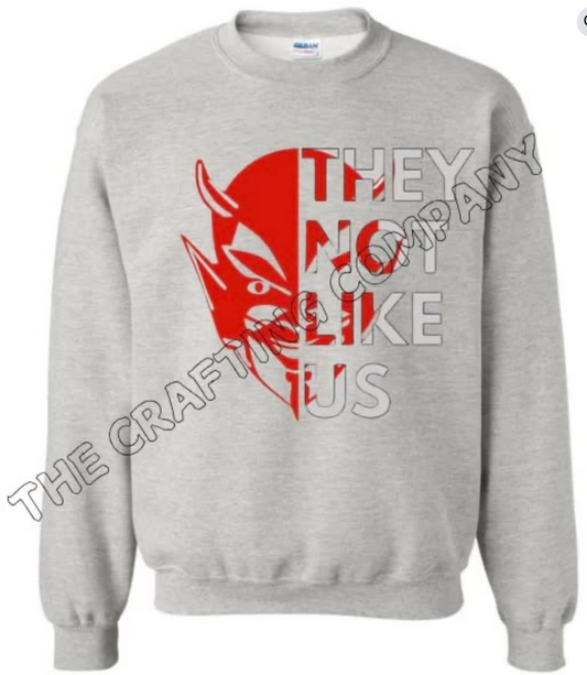 RED DEVILS THEY NOT LIKE US SHIRT