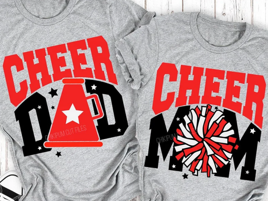 RICHMOND CHEER MOM OR DAD SHIRT
