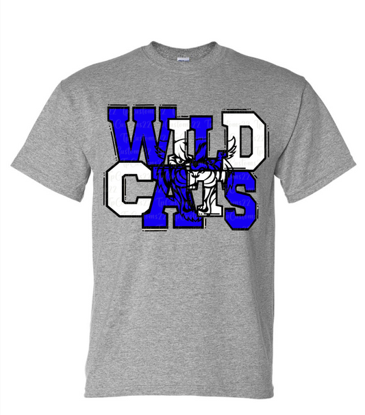 WILDCATS BLOCK SHIRT