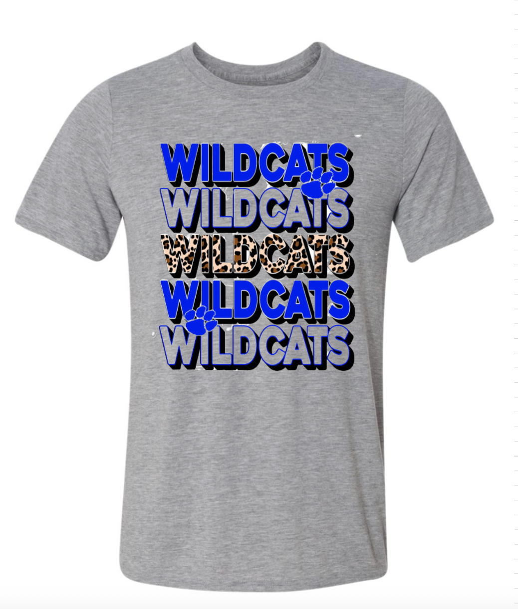 WILDCAT CHEETAH PRINT SHIRT