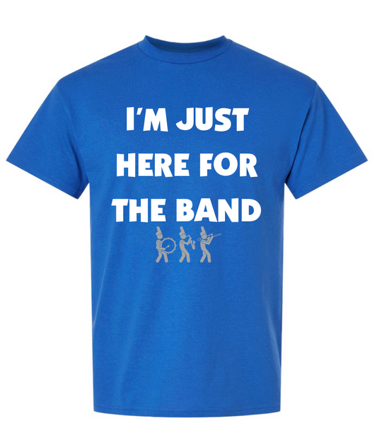 I’M JUST HERE FOR THE BAND SHIRTS