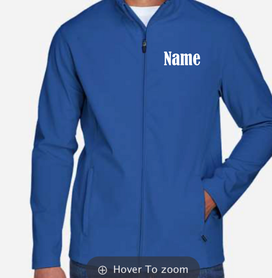 BLUE WAVE  SOFT SHELL BOMBER ZIPPER JACKETS