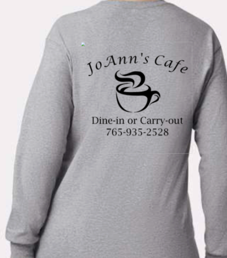 JOANN’S CAFE ADULT LONG SLEEVE T-SHIRTS