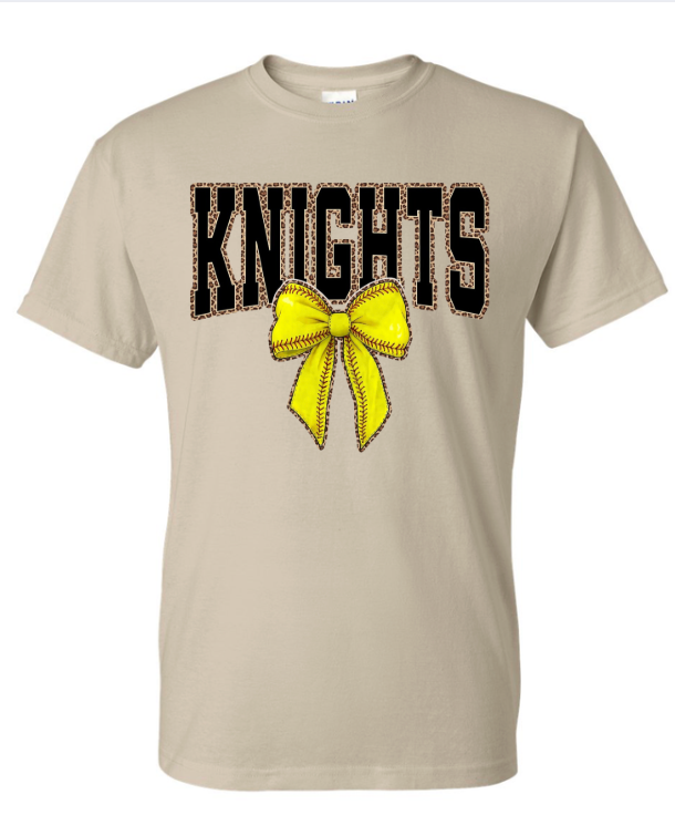 KNIGHTS CAMO BOW SOFTBALL SHIRTS