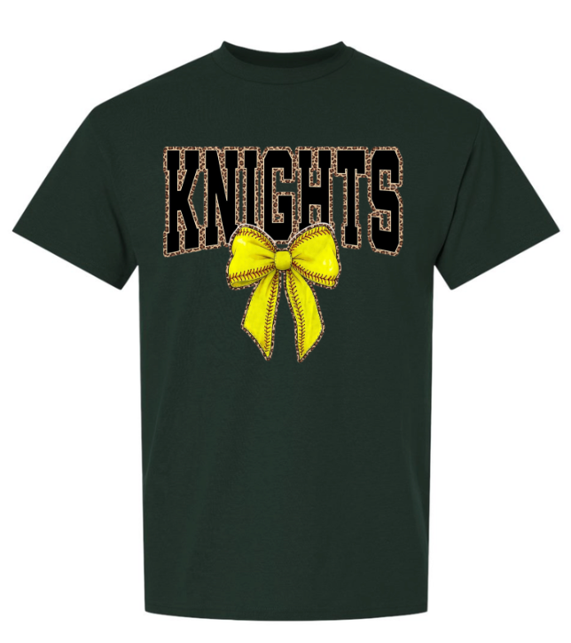 KNIGHTS CAMO BOW SOFTBALL SHIRTS