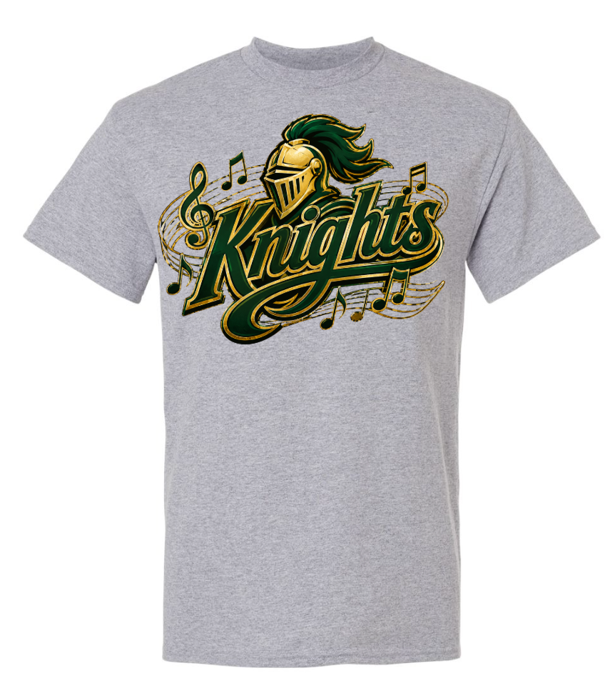 KNIGHTS MUSIC SWOOP SHIRT
