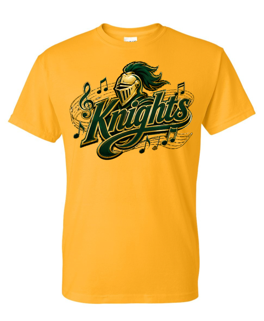 KNIGHTS MUSIC SWOOP SHIRT