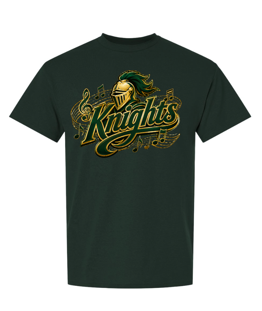KNIGHTS MUSIC SWOOP SHIRT
