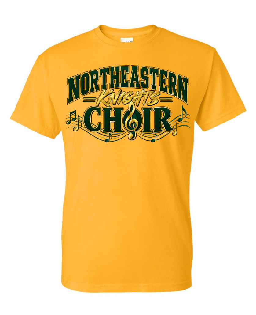 KNIGHTS CHOIR MUSIC SHIRTS