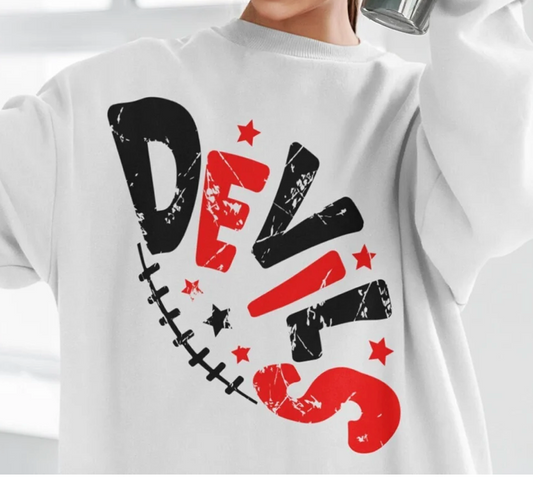 RED DEVILS SPIRIT FOOTBALL SHIRT