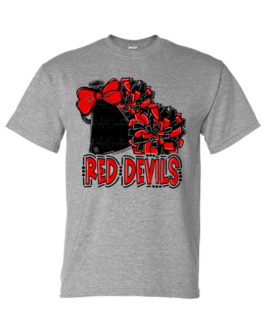 RED DEVILS CHEER SHIRT