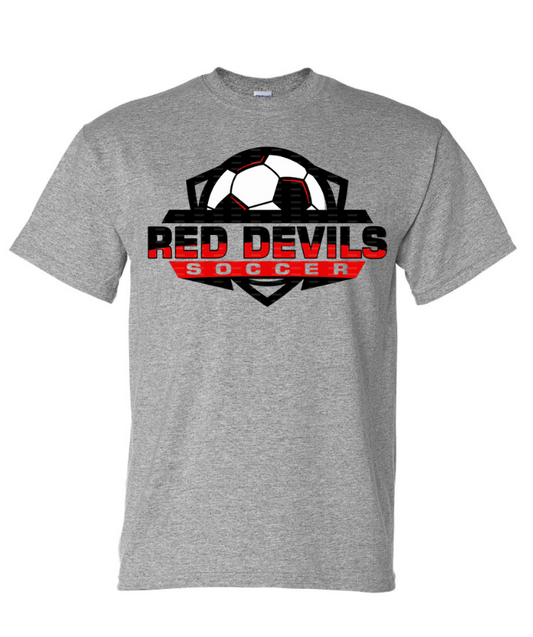 RED DEVILS SOCCER BALL SHIRT
