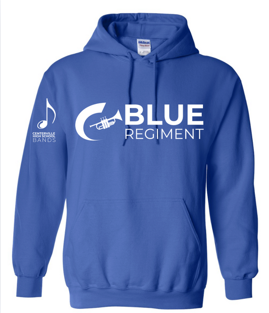 BLUE REGIMENT SWEATSHIRTS WITH INSTRUMENT VARIATION